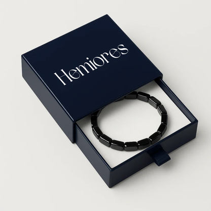 Bracelete Hemiores® em Hematite
