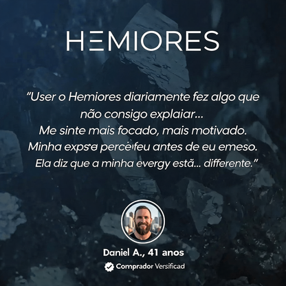 Bracelete Hemiores® em Hematite